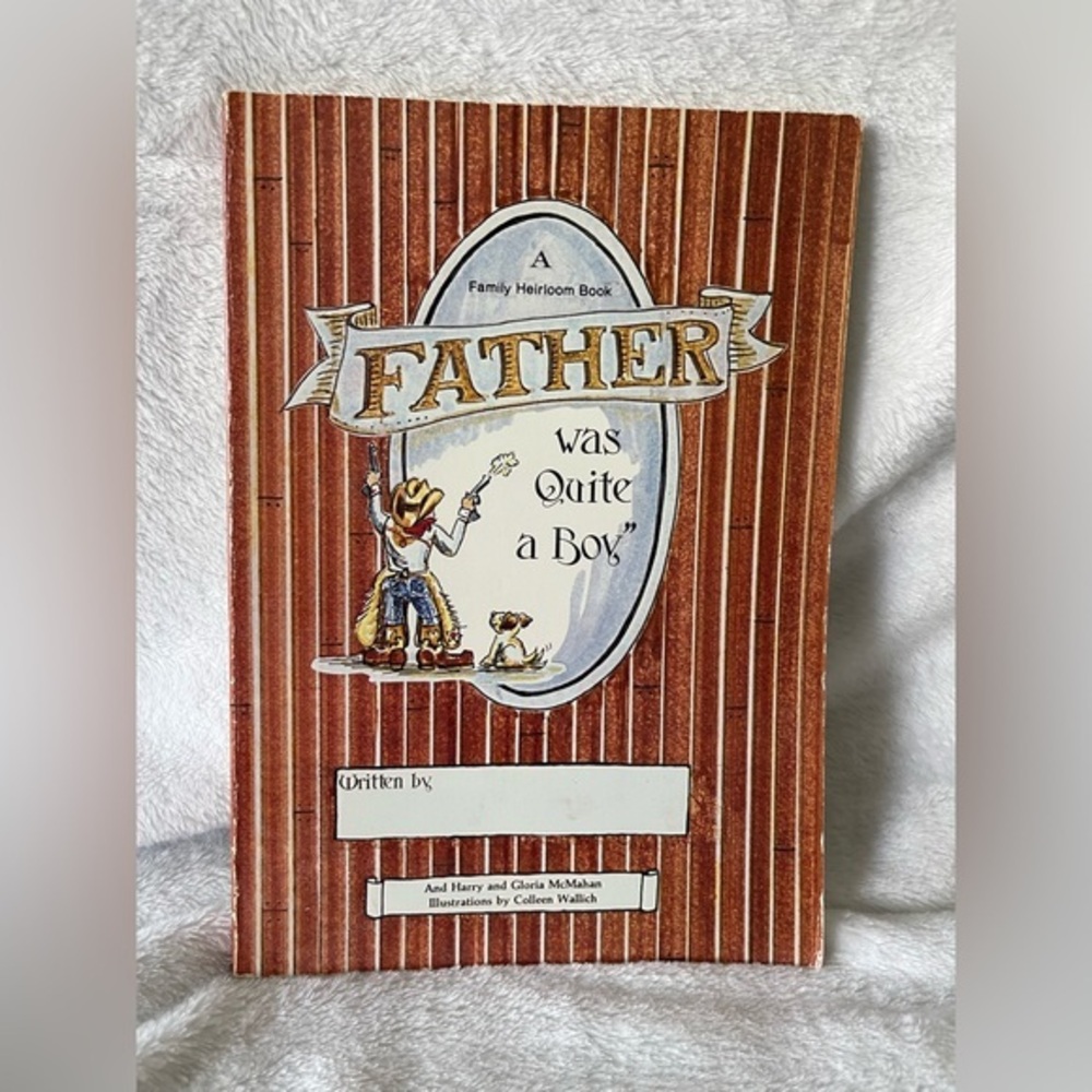 Vintage journal for father’s/dad